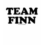 Team Finn Retro Fitted T-Shirt in Lemon Yellow