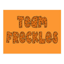 Team Freckles T shirts, Hoodies, Buttons Post Cards