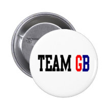 Team GB London Olympics Pinback Buttons