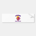 team great britain gb hand hold flaming torch brit bumper stickers