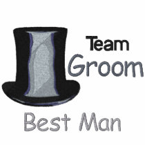 Team Groom - Best Man Embroidered Shirt