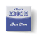 Team Groom-Best Man (Stars) Button