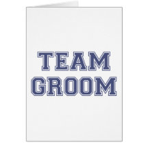 Team Groom Card