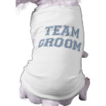 Team Groom dog t-shirt pet clothing