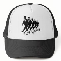 Team Groom Groomsmen Trucker Hats