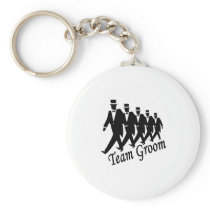 Team Groom Groomsmen Key Chain