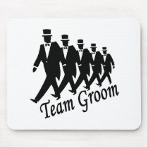 Team Groom Groomsmen Mouse Pad