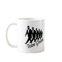 Team Groom Groomsmen Mugs