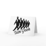 Team Groom (Men) cards