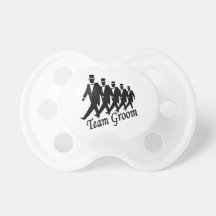 Team Groom Pacifiers