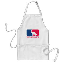 Team Herbivore Vegetarian Vegan Apron