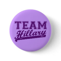 Team Hillary Purple Button