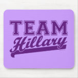 Team Hillary Purple Mousepad
