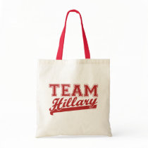 Team Hillary Red Bag
