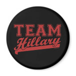 Team Hillary Red Magnets