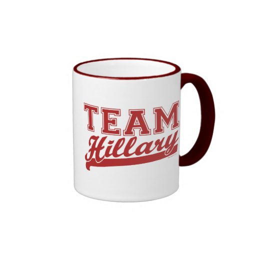 Team Hillary Red Mug