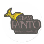 Team Ianto- Pterodactyl Circle Sticker