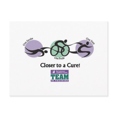 Team in Training Thank You Postcard by tiffaneenicole