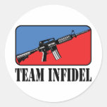 Team Infidel Stickers