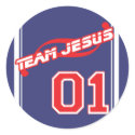 Team Jesus Sticker
