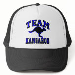Team Kangaroo Blue Mesh Hat