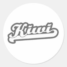 Team Kiwi Round Stickers