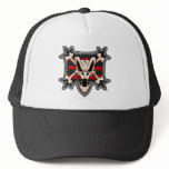 Team Krawk Island Logo hats