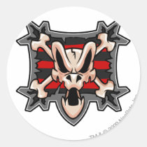 Team Krawk Island Logo stickers