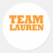 Team Lauren Sticker