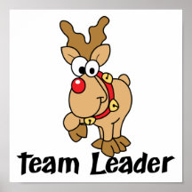 Team Leader Rudolph Poster