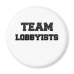 Team Lobbyists magnets