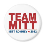 Team Mitt Romney 2012 Magnet