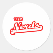 Team Nerds Stickers