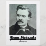 Team Nietzsche Personalised Flyer