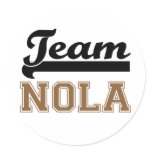 Team NOLA Stickers