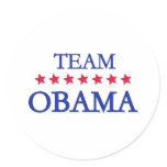 Team Obama 2012 Sticker