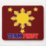 Team Pinoy 3 stars and a Sun Mouse Pads