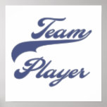 Team Player Tshirts and Gifts Posters