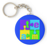 Team Puzzle Keychain
