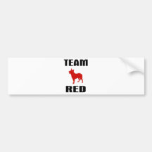 Team Red Bumper Sticker