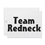 Team Redneck invitations