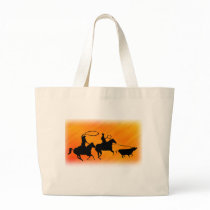 team ropers 103 canvas bag