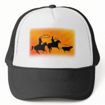 team ropers 103 trucker hat
