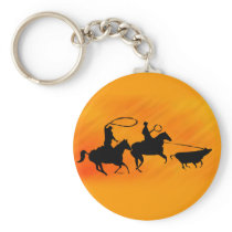 team ropers 103 keychains