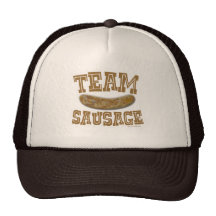 Team Sausage Mesh Hats