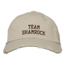 Team Shamrock Cap Embroidered Hat
