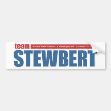 Team Stewbert - Bumper Sticker