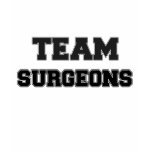 Team Surgeons t-shirts