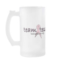Team Tessa Deluxe Frosted Beer Mug