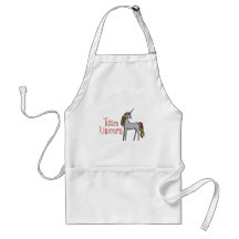 Team Unicorn Rainbow Aprons